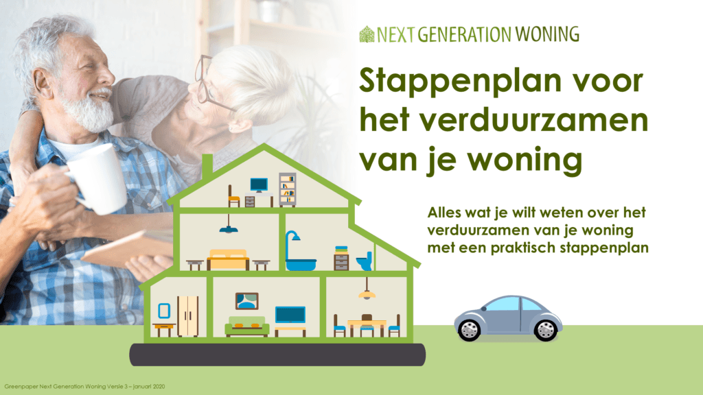Verduurzaming stappenplan - Next Generation Woning